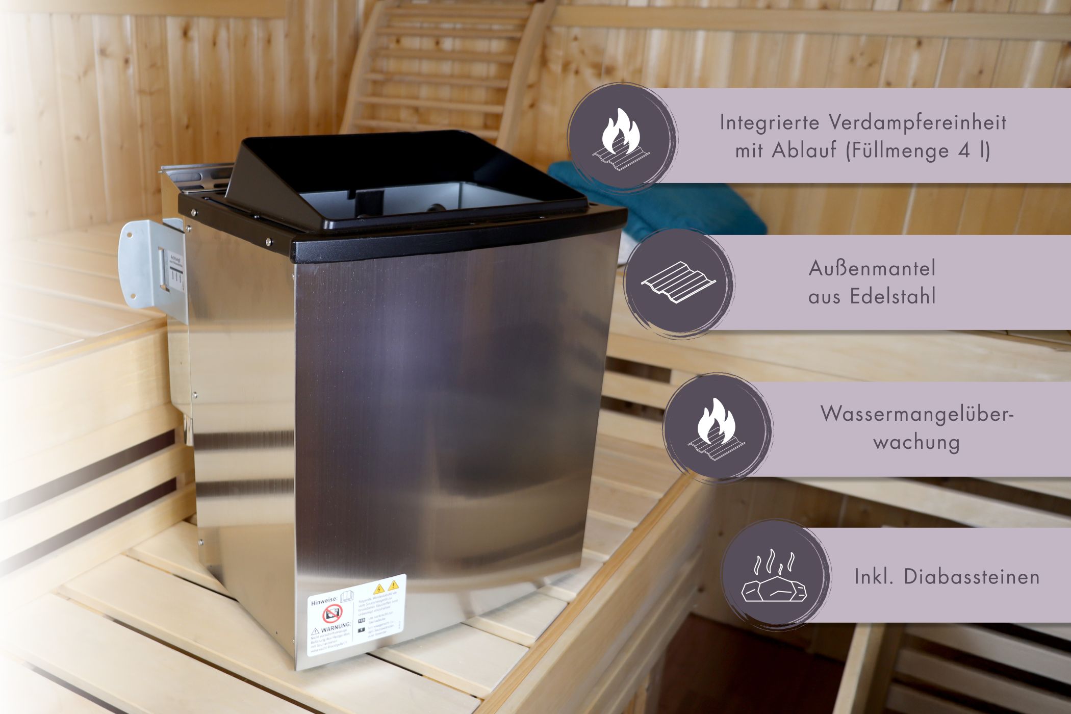 Produktbild eines Karibu Gartenprodukts aus Holz, im Garten aufgebaut