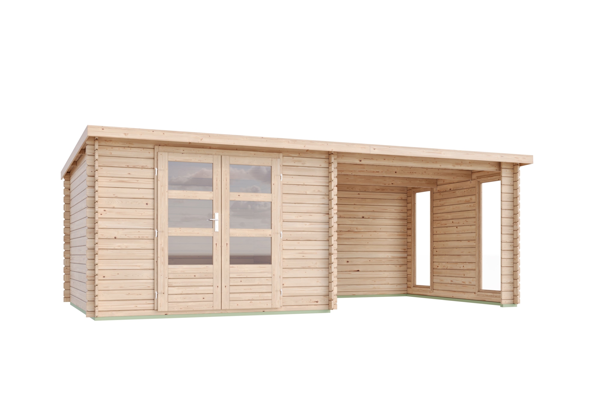 Freigestelltes Produktbild eines Karibu Gartenprodukts aus Holz