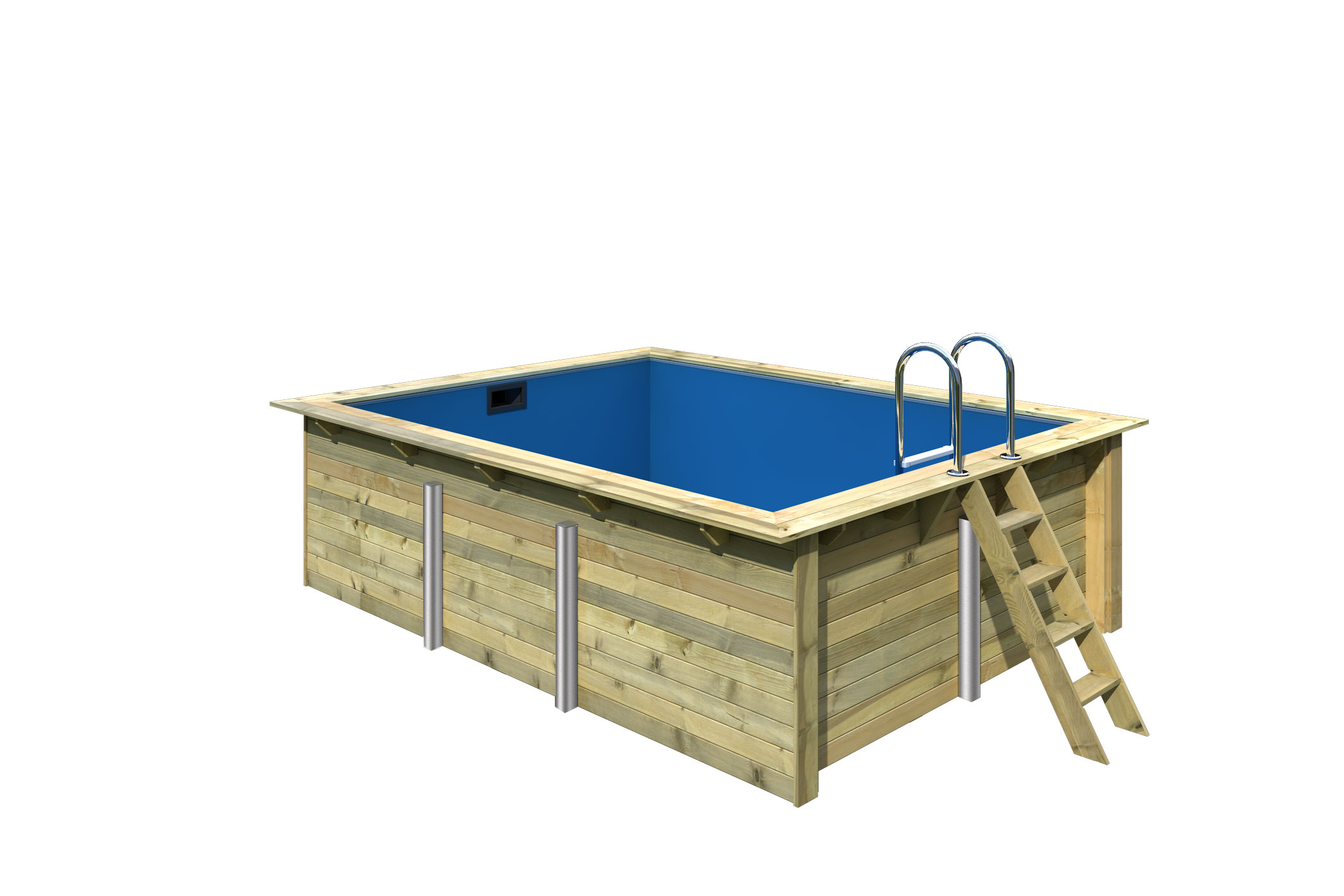 Karibu Rechteck Pool 2, Freisteller