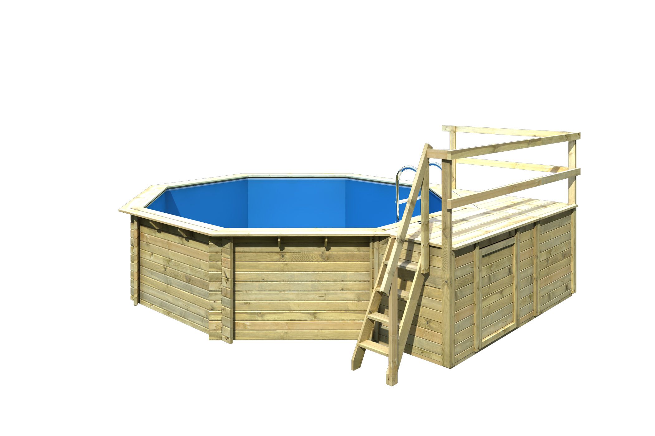 Karibu Pool Modell 2, Freisteller