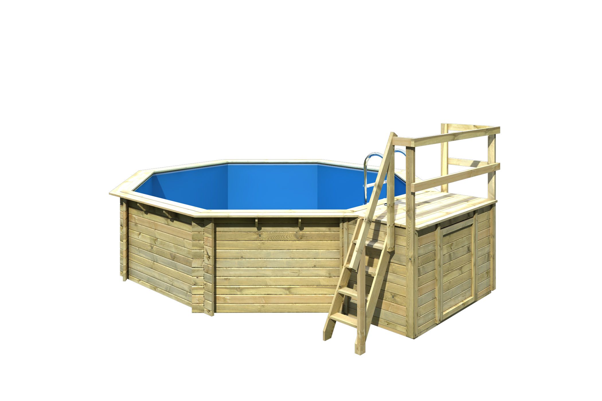 Karibu Pool Modell 2, Freisteller