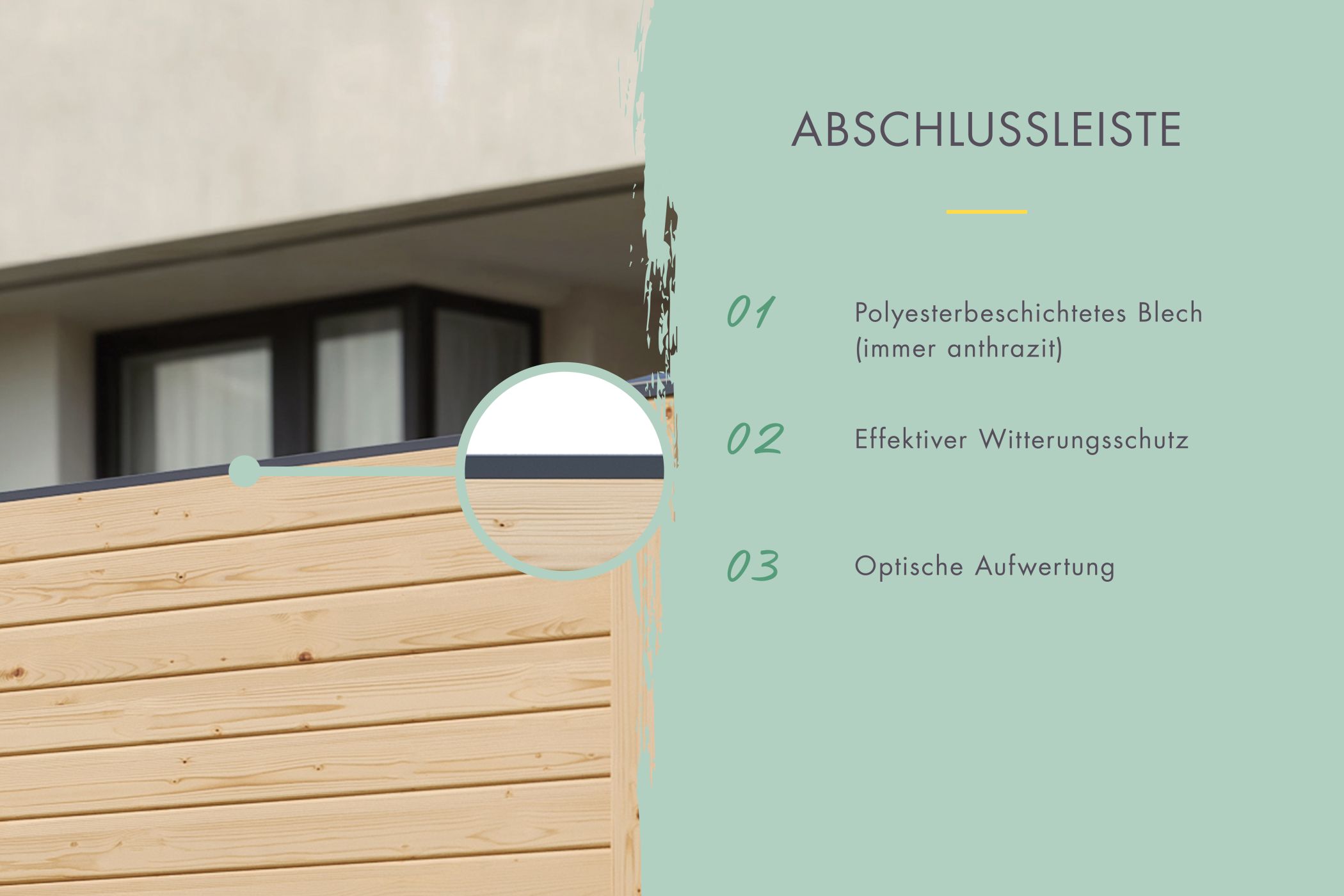 Sichtschutzzaun Zaunfüllung (ohne Zubehör) naturbelassen / Zaunfeld 90 x 186 cm