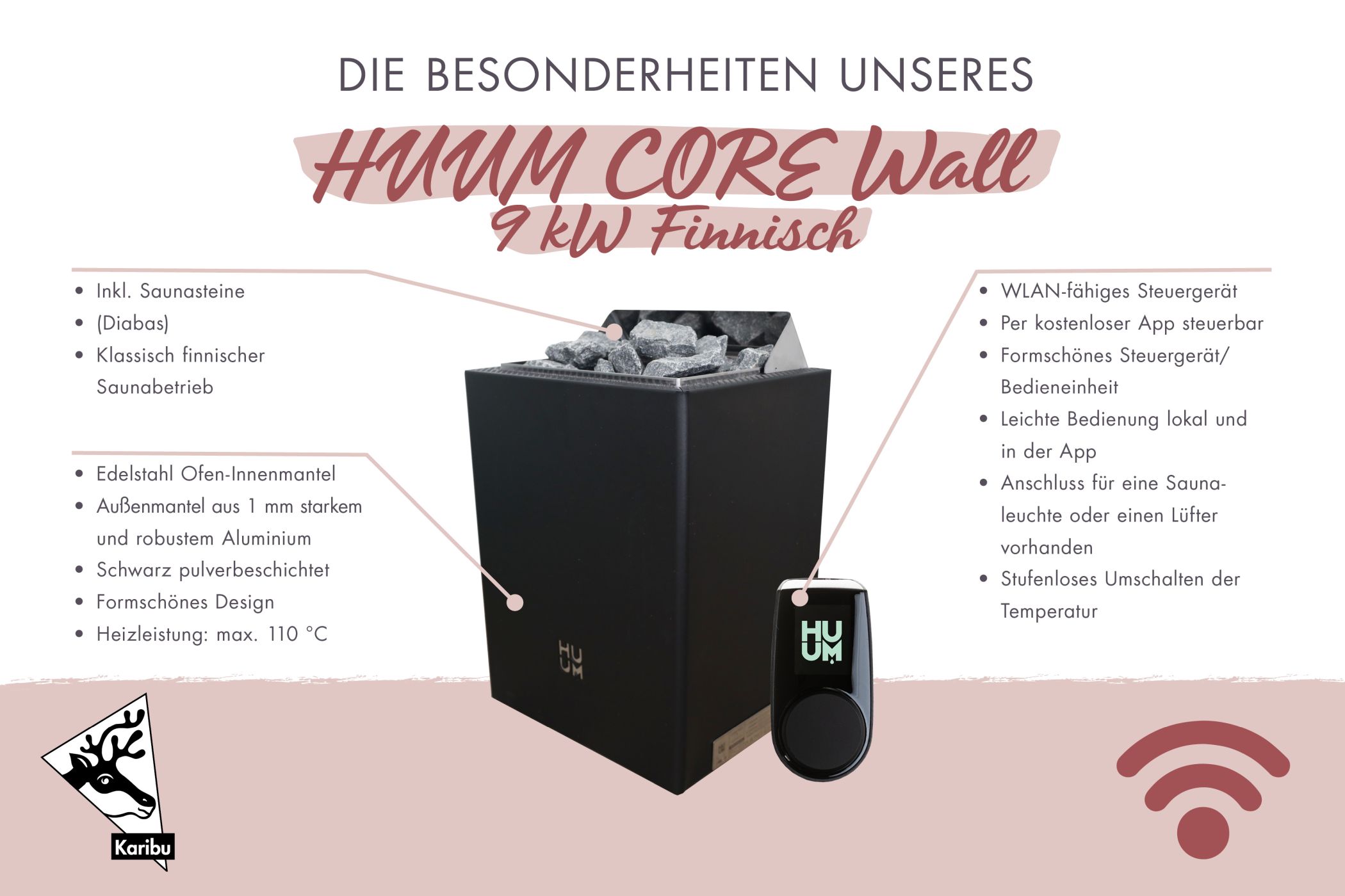 Produktbild eines Karibu Gartenprodukts aus Holz, im Garten aufgebaut