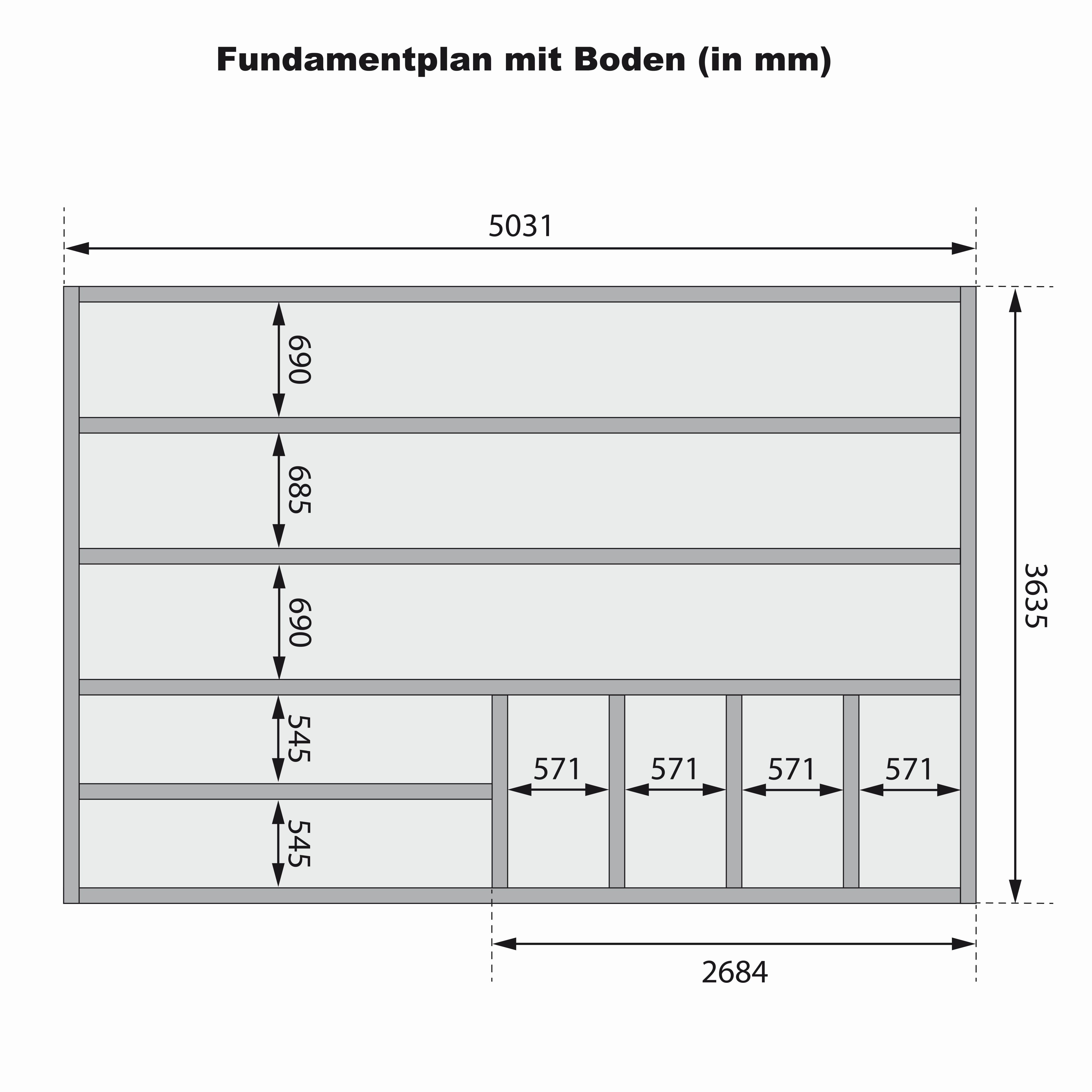 Massivholz-Bauweise der Karibu Gartensauna aus 38 mm Wandstärke mit doppelter Nut und Feder